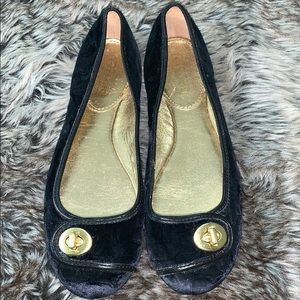 Coach ballet flats
